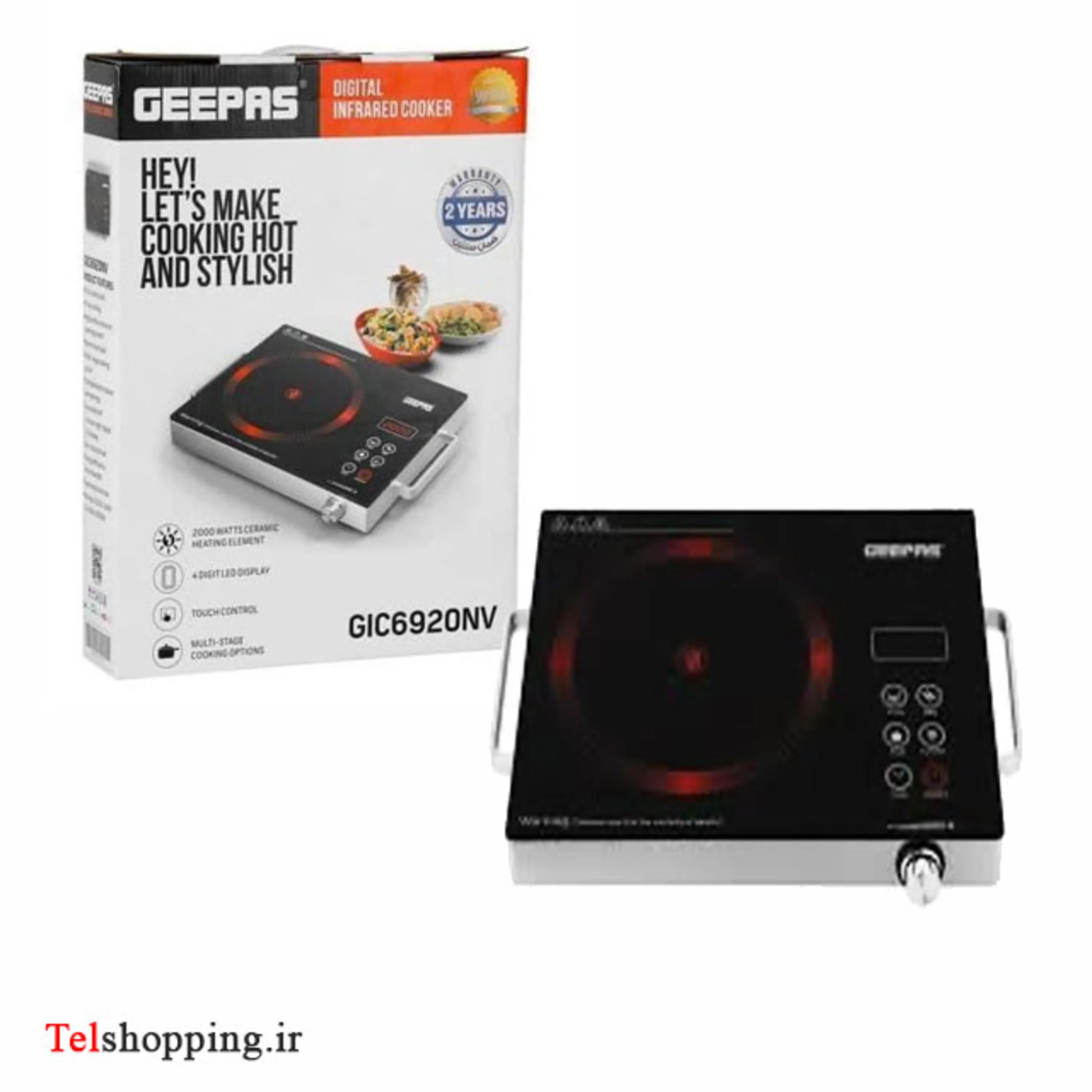 اجاق برقی جیپاس مدل GIC6920